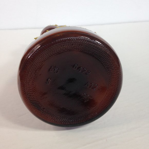 Vintage Mrs Butterworth Glass Syrup Bottle 10" with handmade apron - unique - Picture 5 of 6